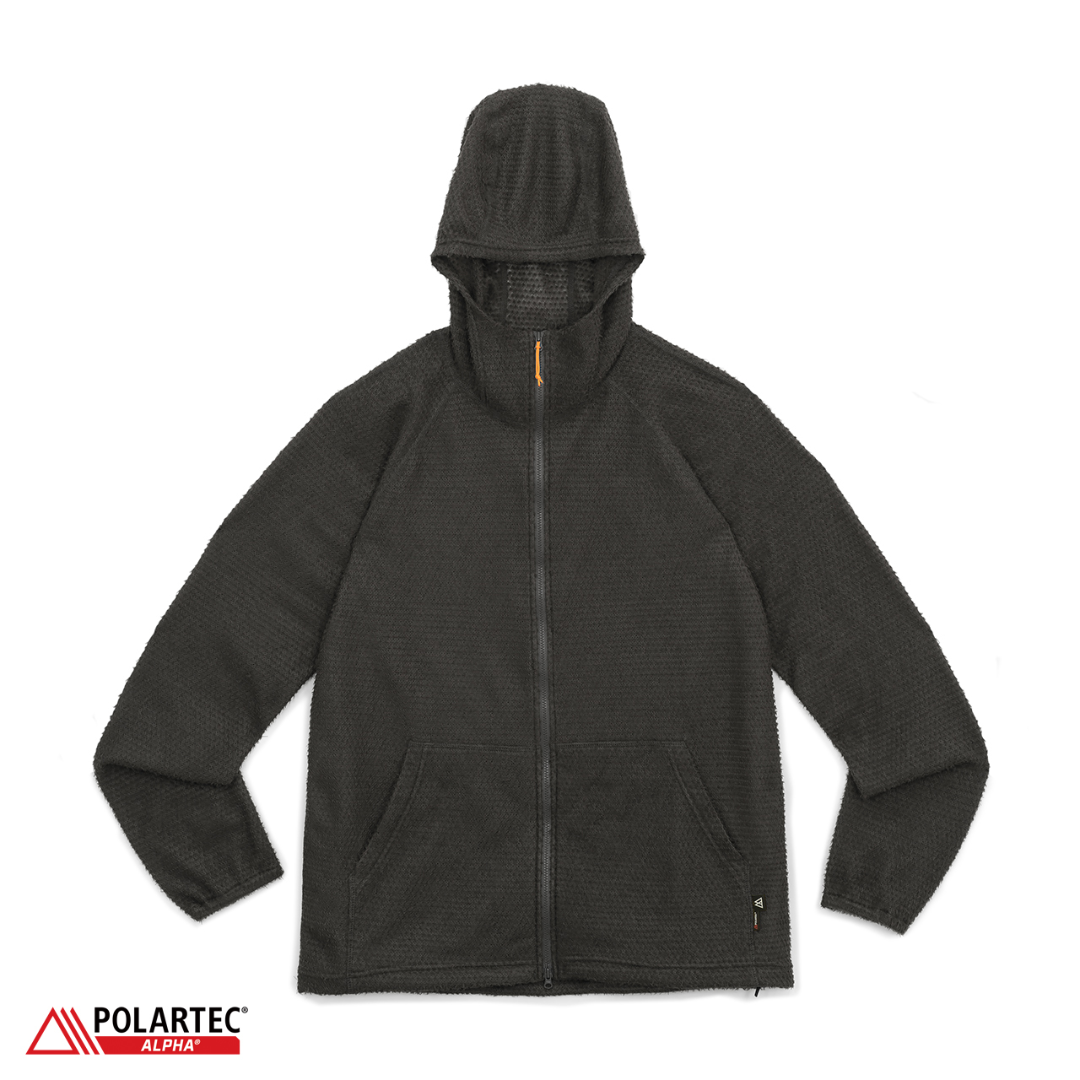 RIDGE Men Alpha Full Zip Hoodie / リッジマウンテンギア メンズ　アルファ　フルジップフーディー