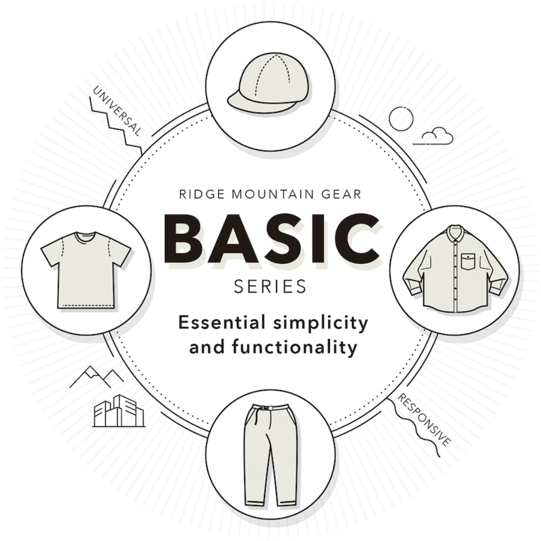 RIDGE / Women Basic Short Sleeve Shirt