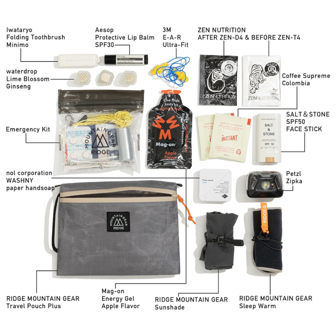 RIDGE / Travel Pouch Plus