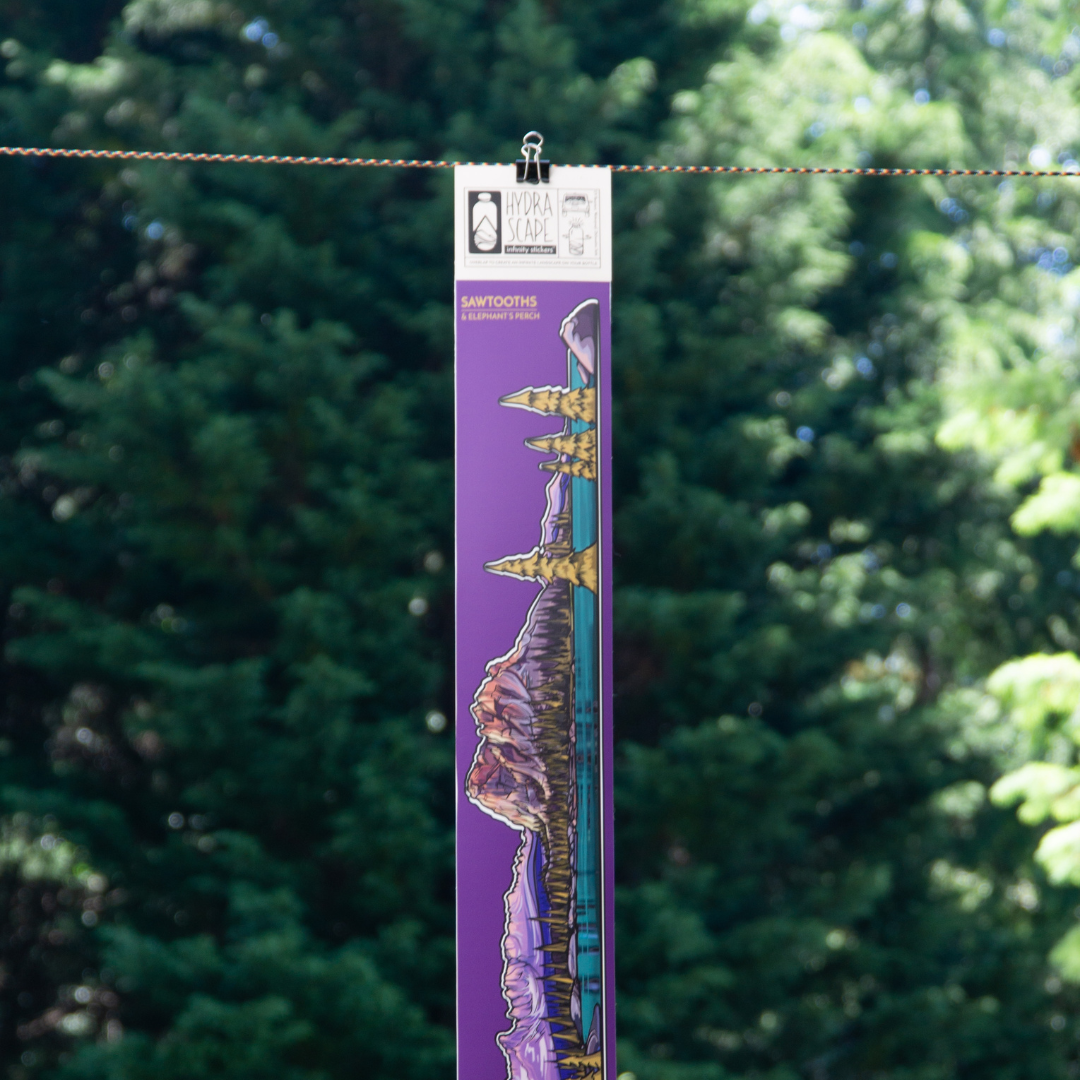 00. Sawtooths &amp; Elephant's Perch Infinity Sticker