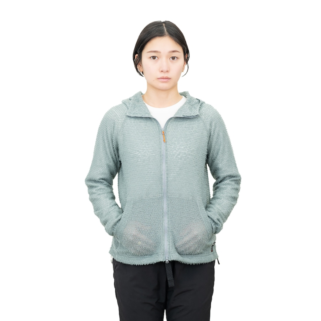 RIDGE Women Alpha Full Zip Hoodie / リッジマウンテンギア　ウィメンズ　アルファ　フルジップフーディー