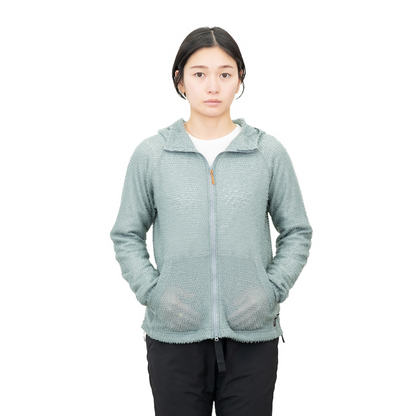 RIDGE Women Alpha Full Zip Hoodie / リッジマウンテンギア　ウィメンズ　アルファ　フルジップフーディー