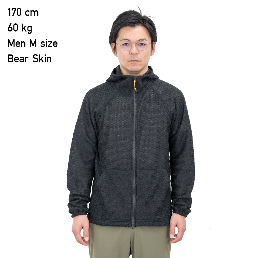 RIDGE Men Alpha Full Zip Hoodie / リッジマウンテンギア メンズ　アルファ　フルジップフーディー