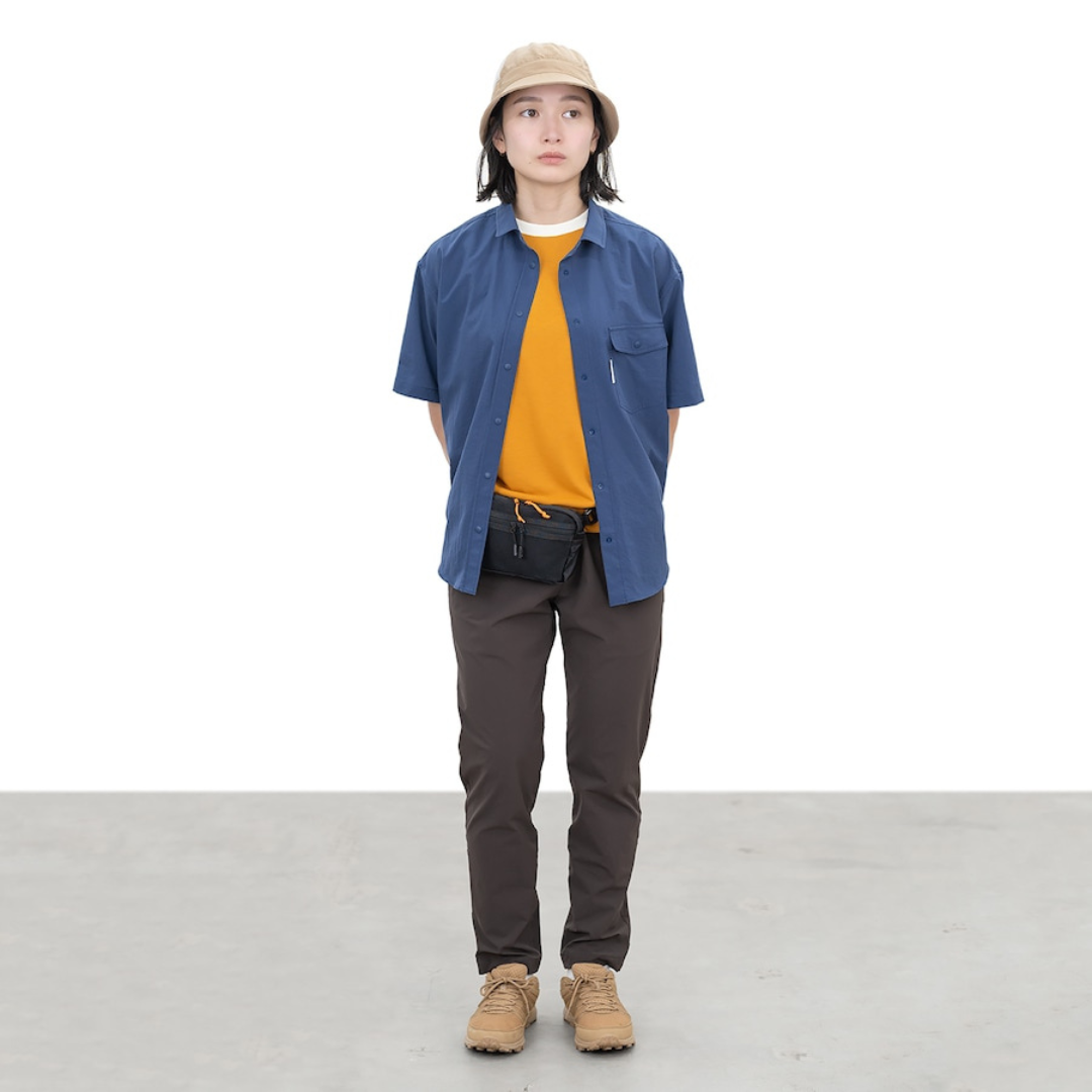 RIDGE / Women Basic Short Sleeve Shirt