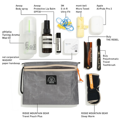 RIDGE / Travel Pouch Plus
