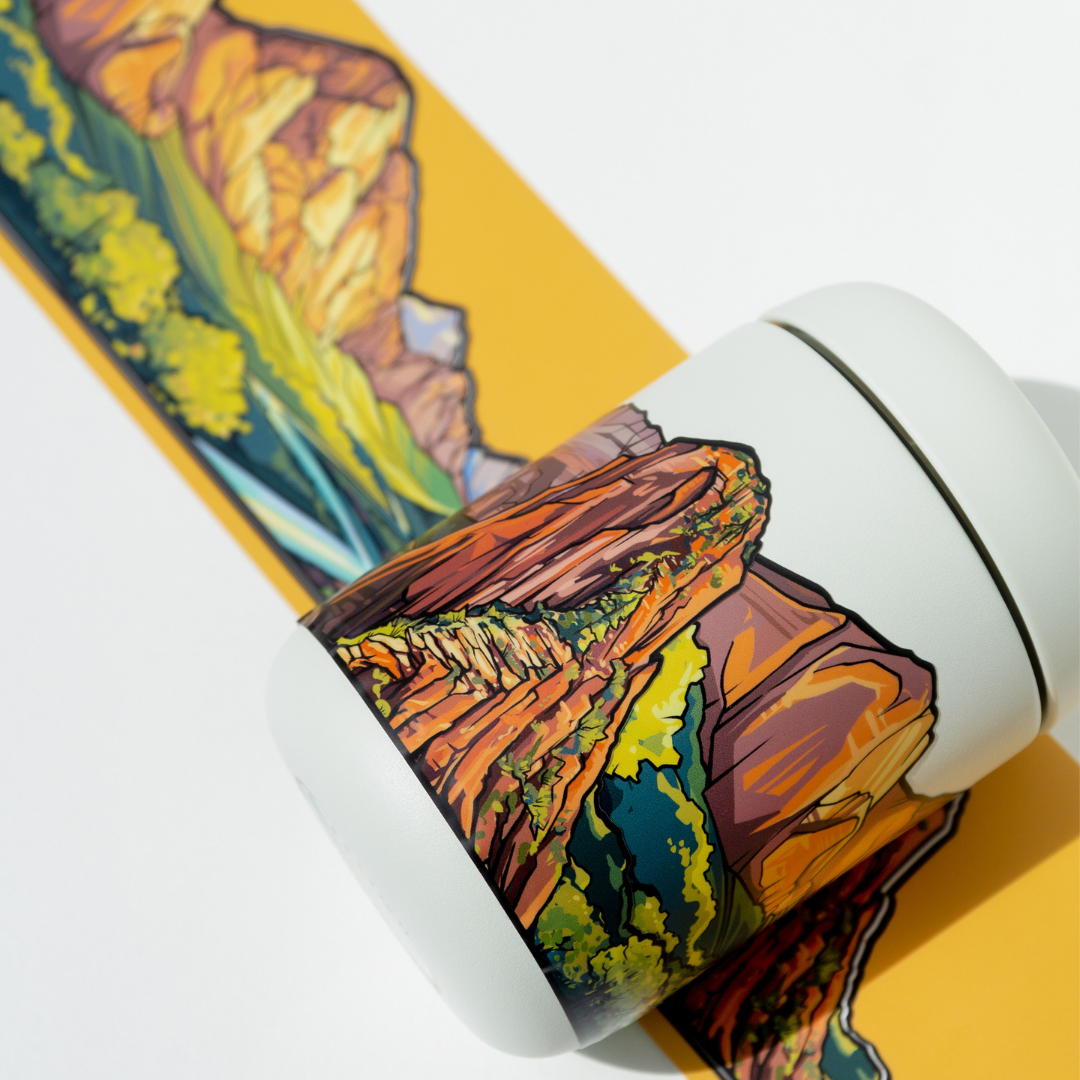 00. Zion National Park Infinity Sticker