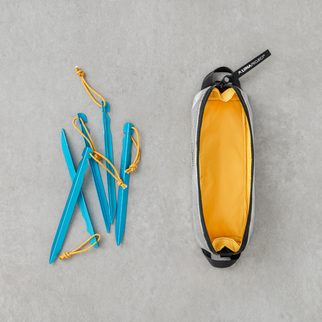 Luna Project Tyvek Zipper Pouch / ルナプロジェクト　タイベック　ジッパー　ポーチ