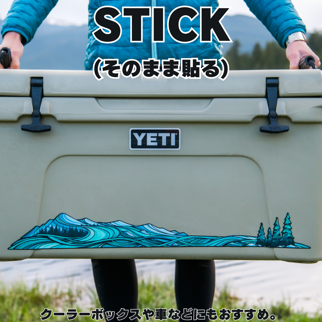 00. Sawtooths &amp; Elephant's Perch Infinity Sticker