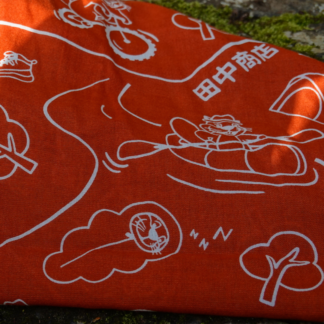 【PRIRET x 田中商店】オリジナル山ストール&ネックゲイター