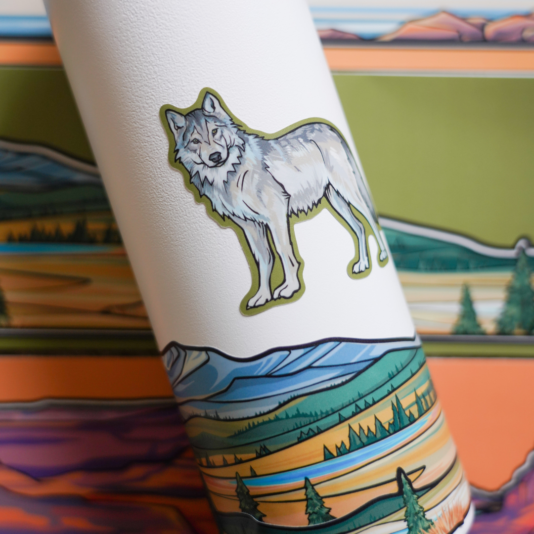 00. Yellowstone National Park Infinity Sticker