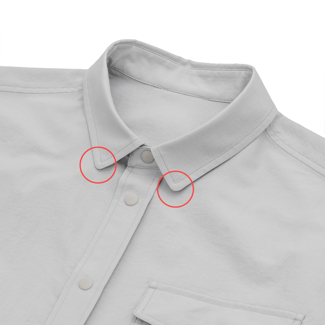 RIDGE / Men Basic Long Sleeve Shirt