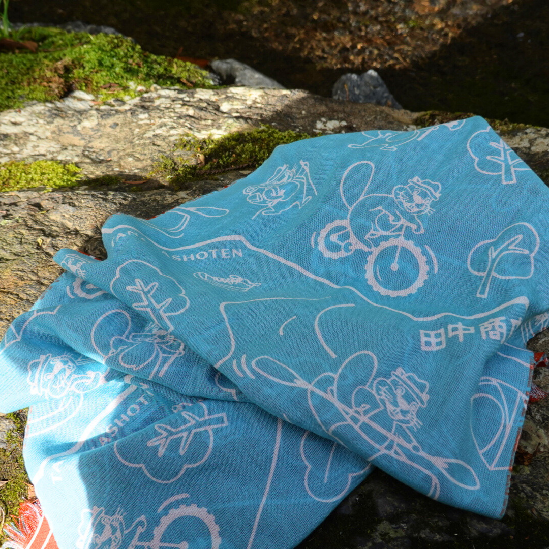 【PRIRET x 田中商店】オリジナル山ストール&ネックゲイター