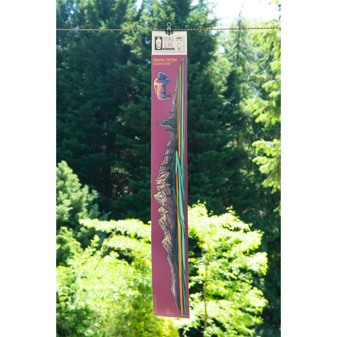 00. Grand Teton National Park Infinity Stickers / グランドティトン国立公園　インフィニティステッカー