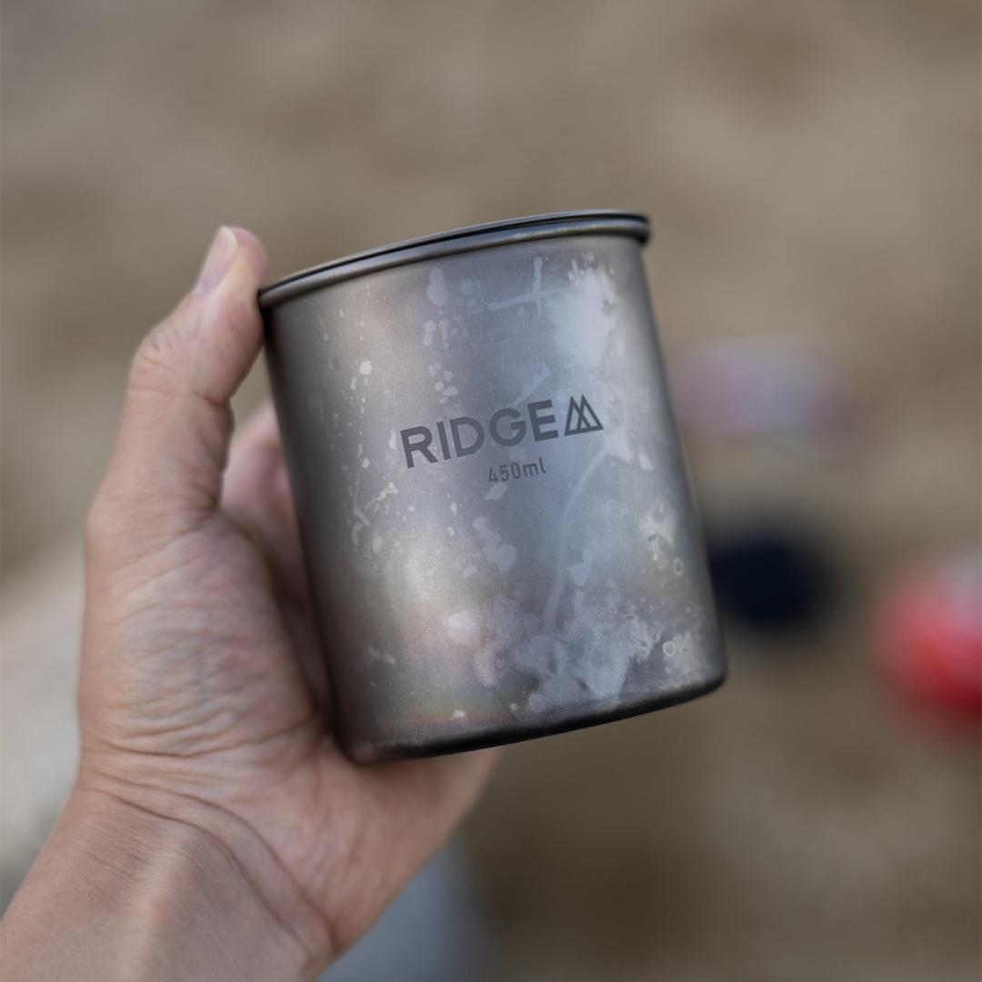 RIDGE / Titanium Mug 450ml