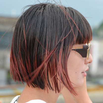 Niho NH-102 COL.2 / ラウンド型 偏光サングラス（ライトイエローフレームxグレーレンズ）