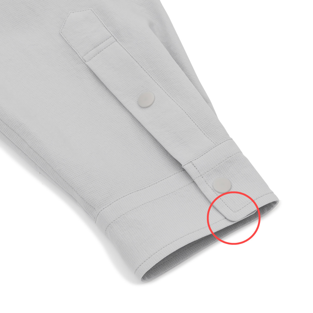 RIDGE / Men Basic Long Sleeve Shirt