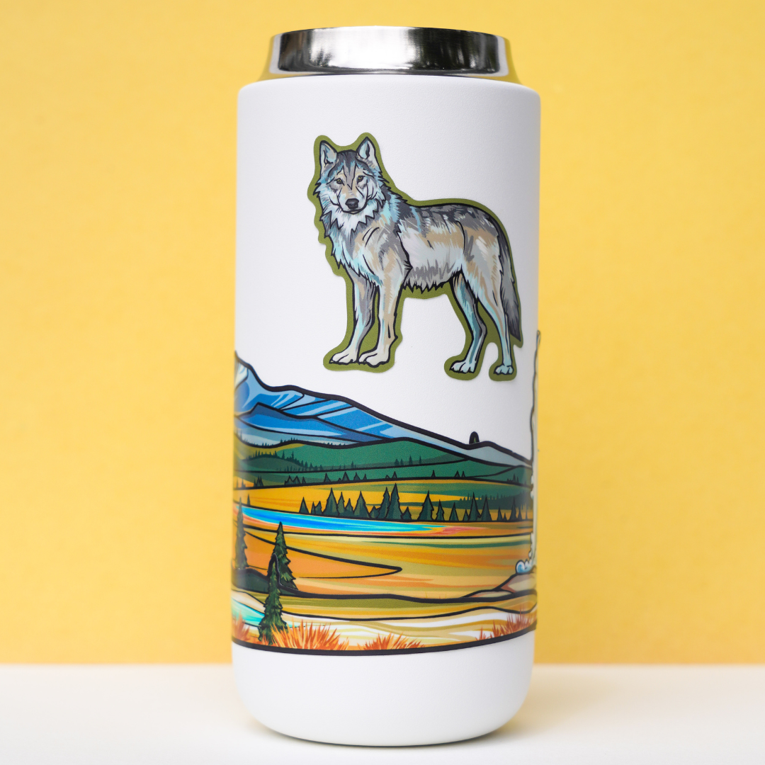 00. Yellowstone National Park Infinity Sticker