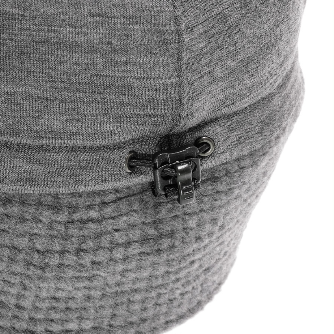 RIDGE / Grid Merino Earmuff Cap