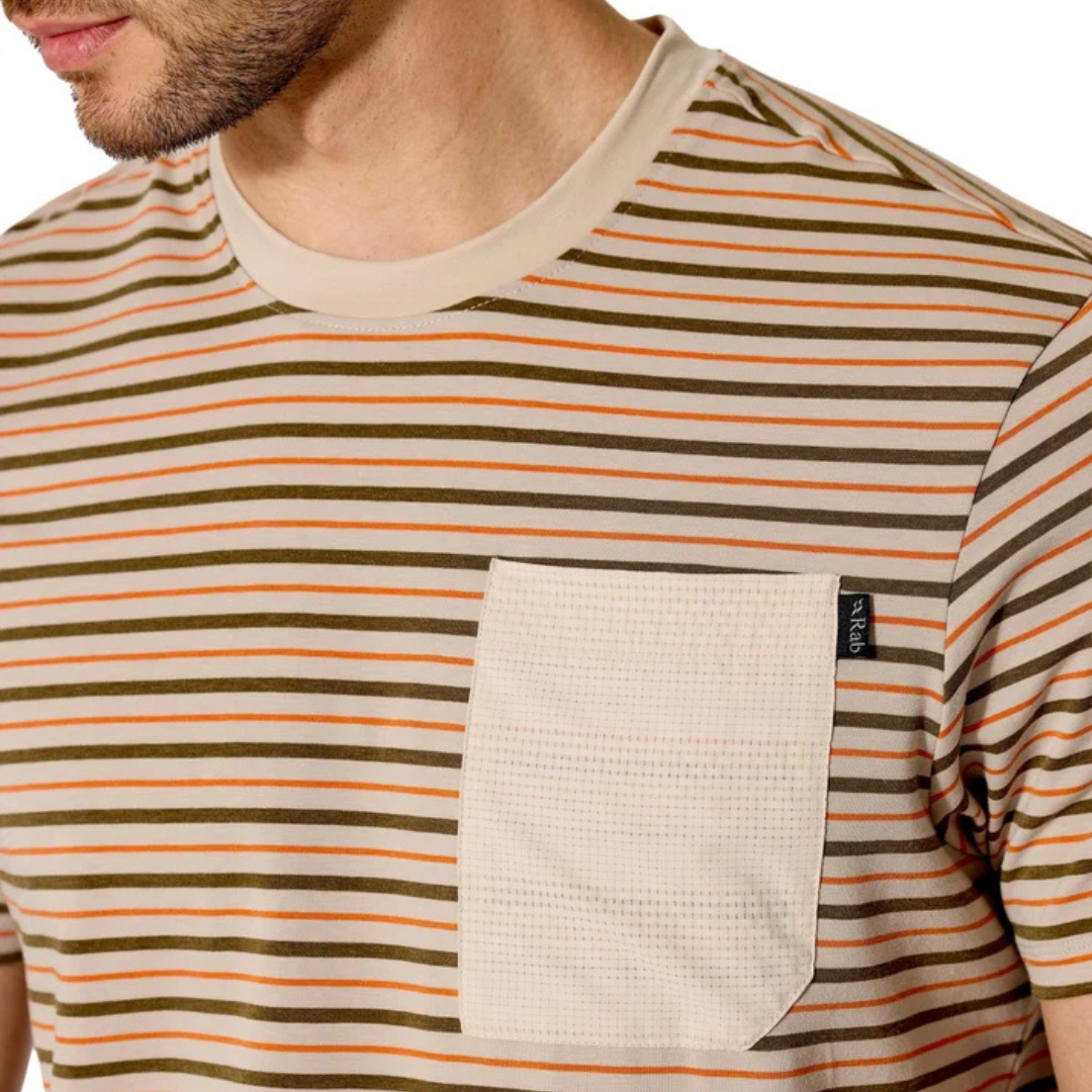 Rivelin Stripe Pocket Tee