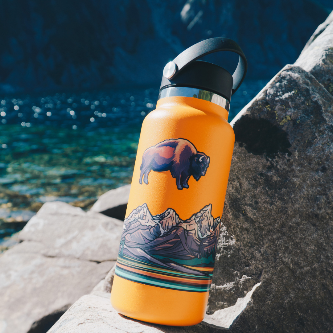 00. Grand Teton National Park Infinity Stickers