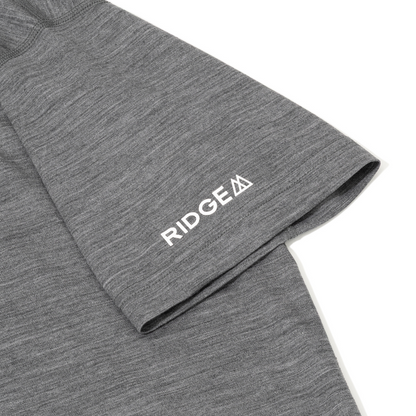 RIDGE / Women Merino Basic Tee Short Sleeve