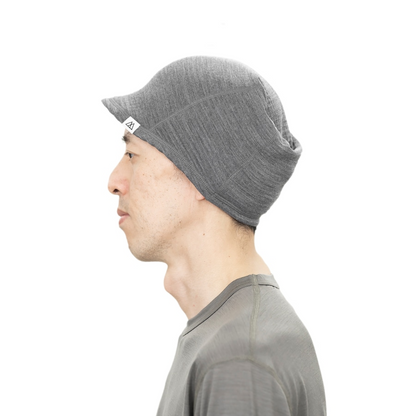 RIDGE / Grid Merino Long Neck Gaiter