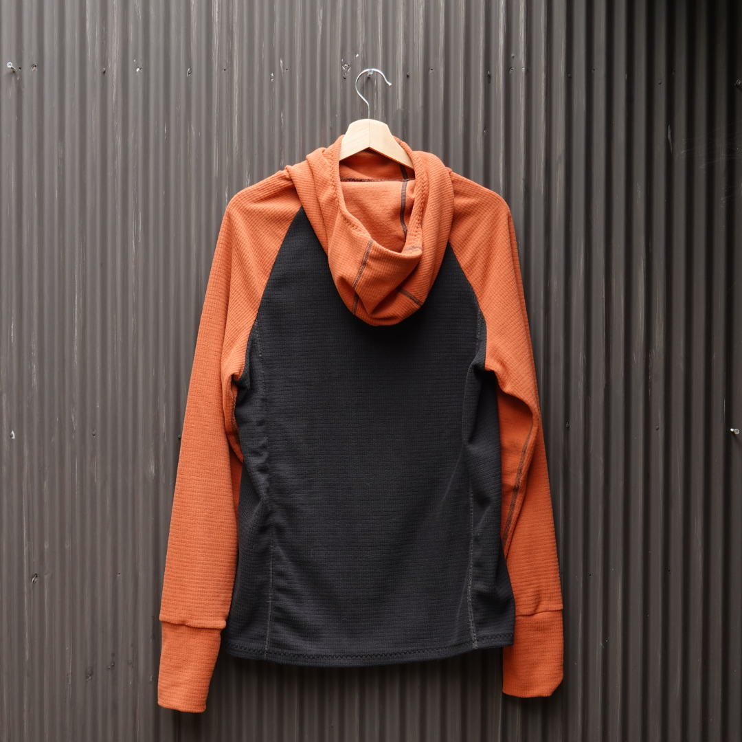 LightHeart Gear Men's Microgrid Fleece Hoody / ライトハートギア　メンズ　マイクログリッドフリース　フーディ