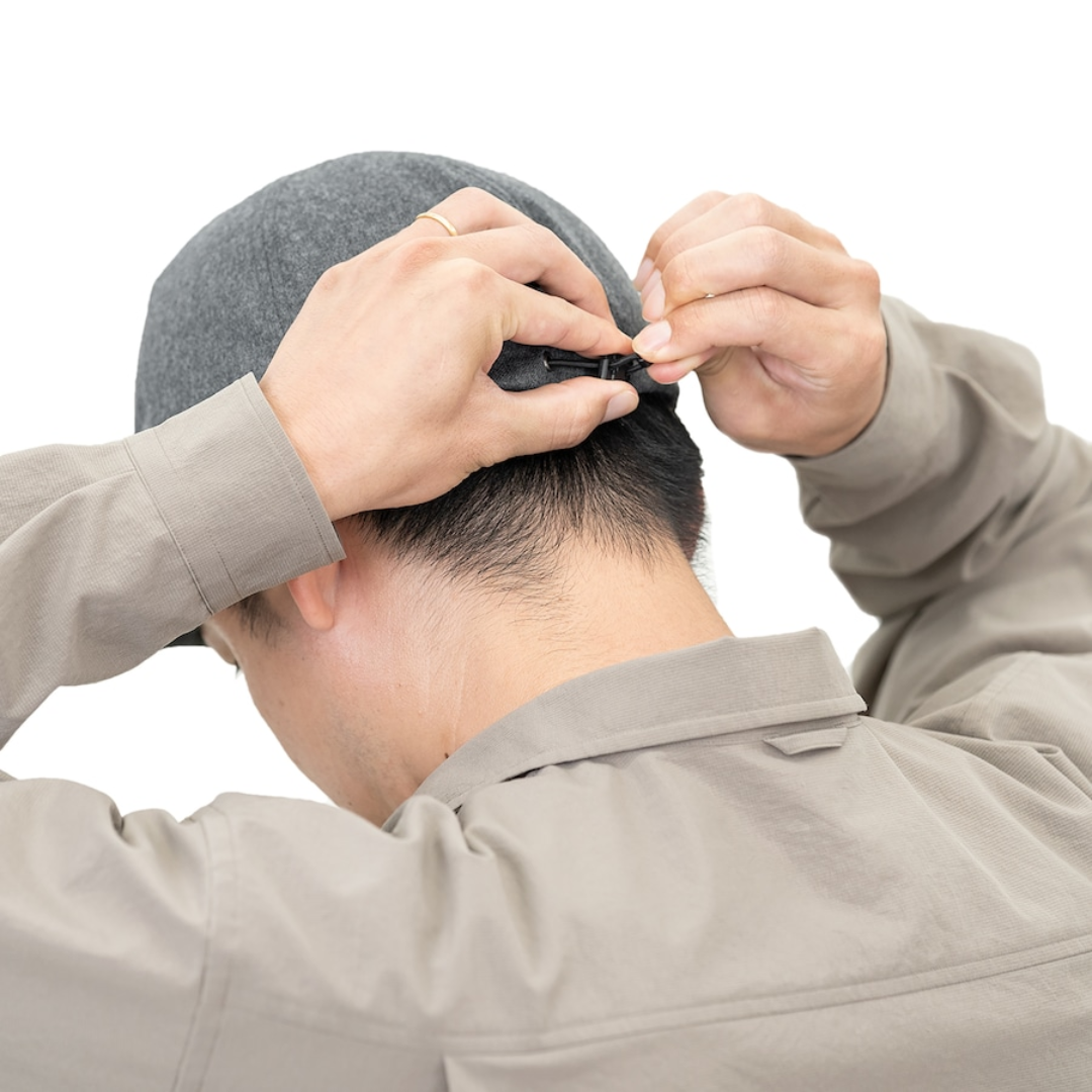 RIDGE / Merino Flannel Basic Cap