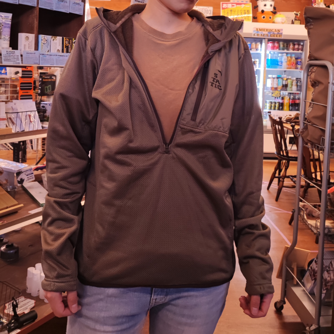 STATIC Adrift Half Zip Hoody / アドリフト ハーフジップ フーディ (2025秋冬)