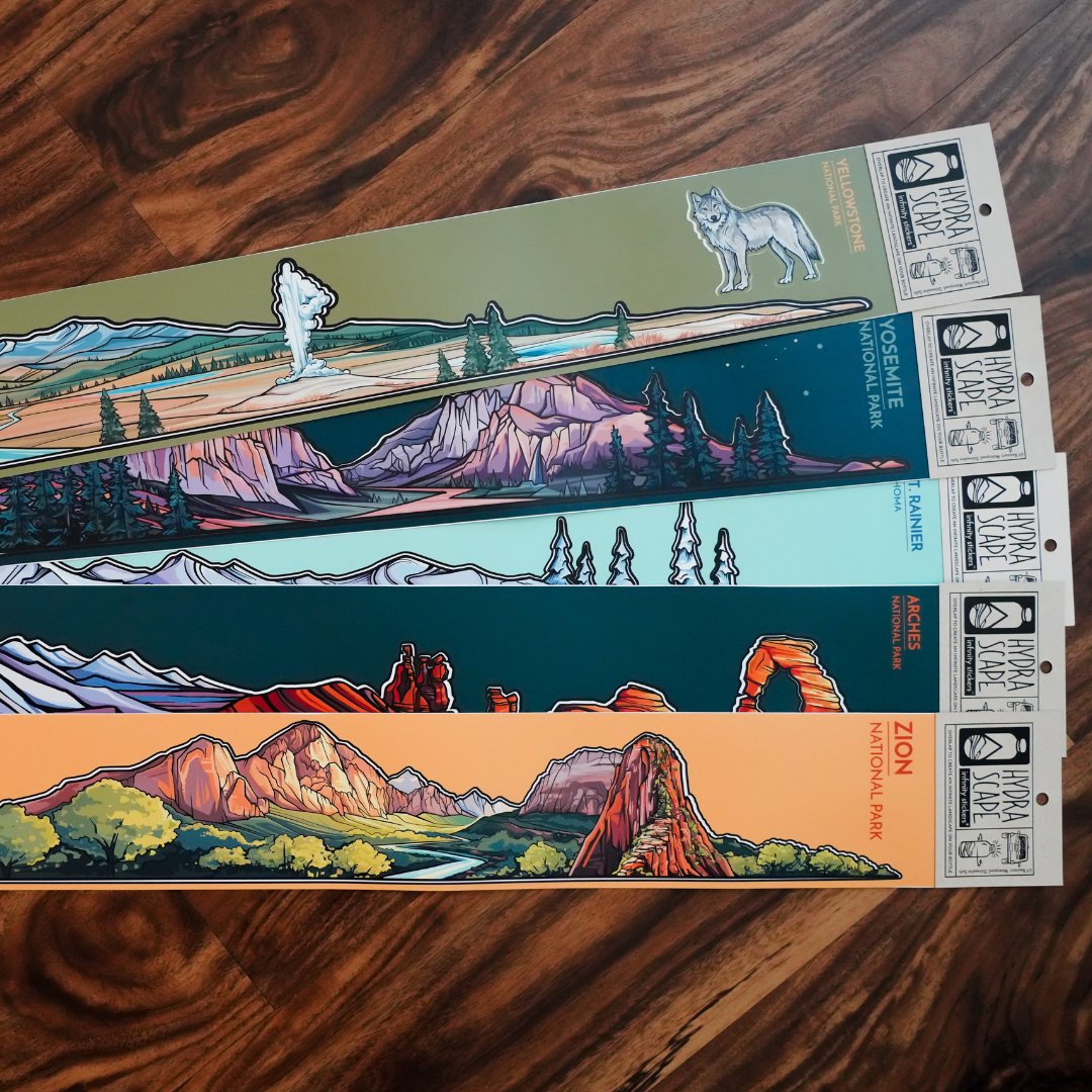 00. Zion National Park Infinity Sticker