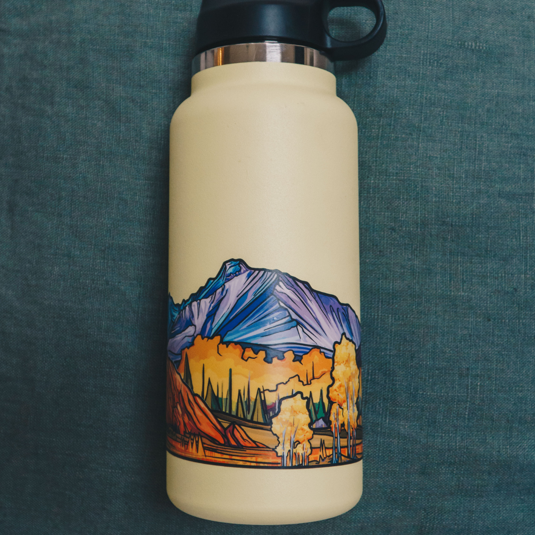 00. Flatirons &amp; Longs Peak National Park Infinity Stickers