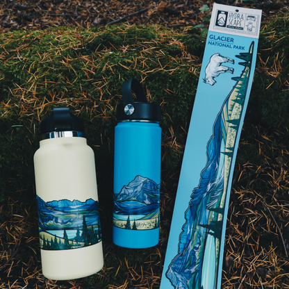 00. Glacier National Park Infinity Stickers / グレイシャー国立公園　インフィニティステッカー