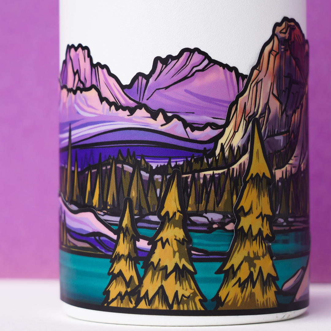 00. Sawtooths &amp; Elephant's Perch Infinity Sticker