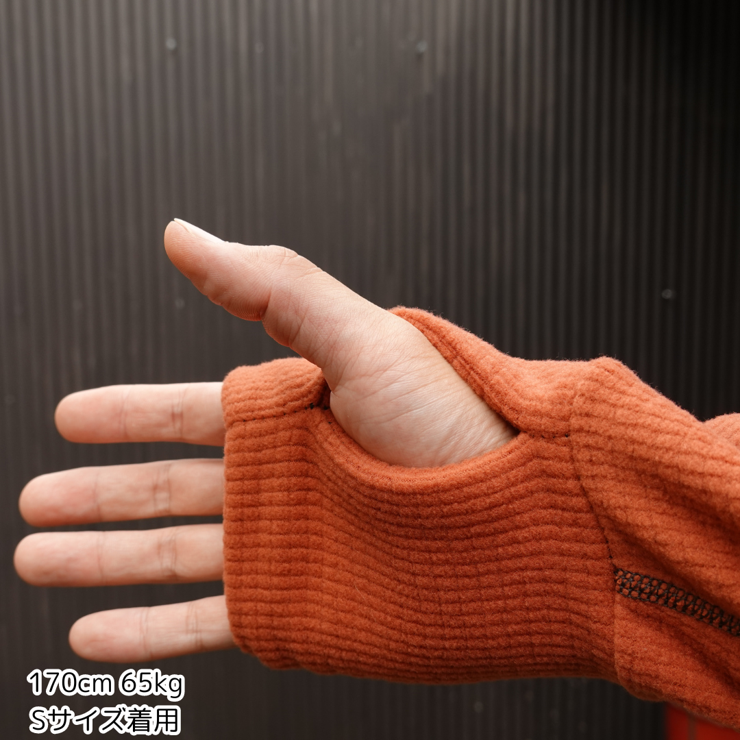 LightHeart Gear Men's Microgrid Fleece Hoody / ライトハートギア　メンズ　マイクログリッドフリース　フーディ