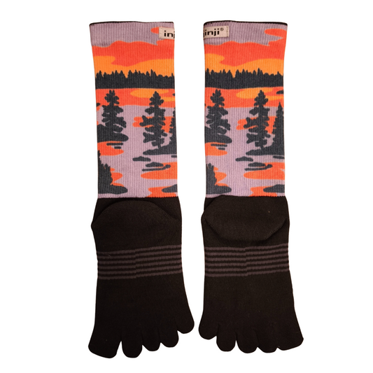 injinji / インジンジ W's アーティストデザイン トレイルミッドMWクルー