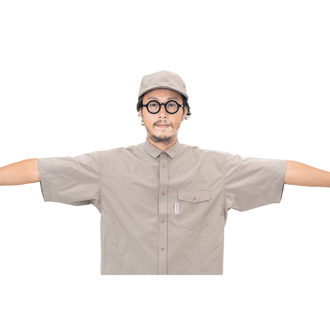 RIDGE / Women Basic Short Sleeve Shirt