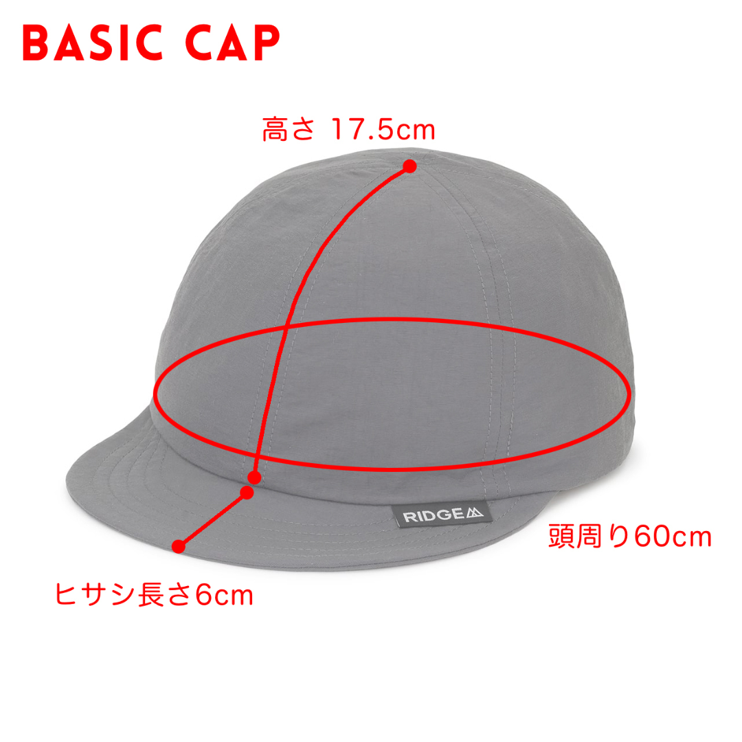 RIDGE / Basic Cap Extra
