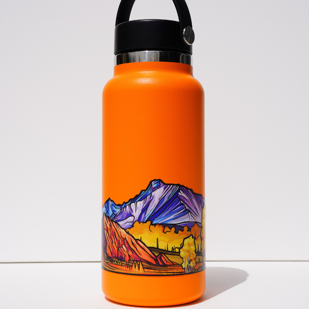 00. Flatirons &amp; Longs Peak National Park Infinity Stickers