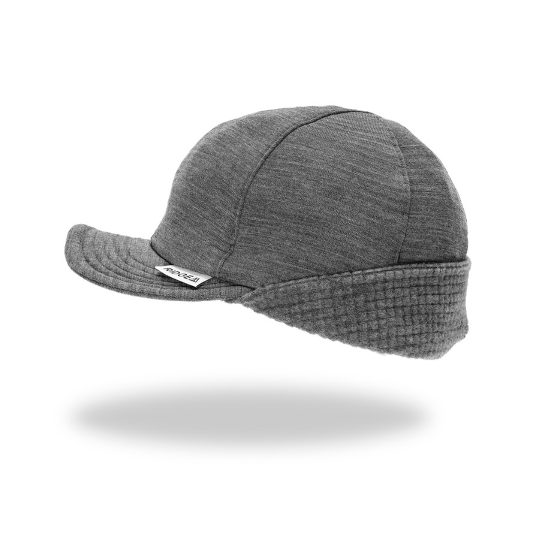 RIDGE / Grid Merino Earmuff Cap