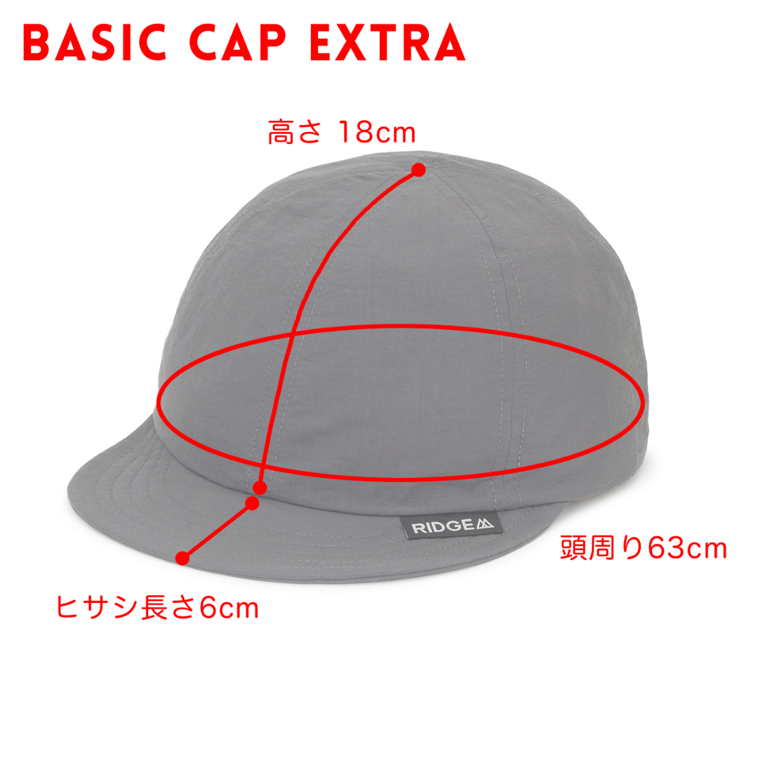 RIDGE / Basic Cap Extra