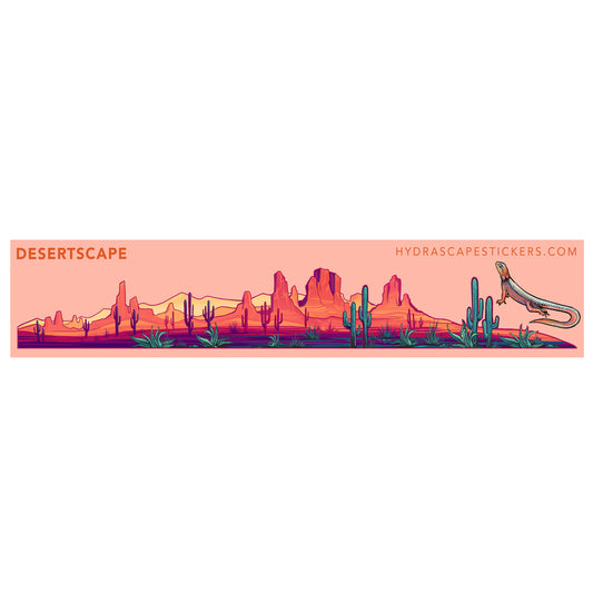 01. Desertscape Miniscape Sticker / デザートスケープ　ミニスケープステッカー