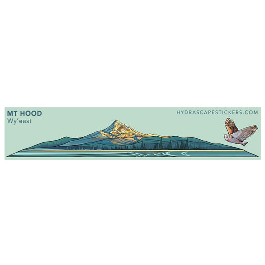 01. Mt. Hood Miniscape Sticker / マウントフッド　ミニスケープステッカー