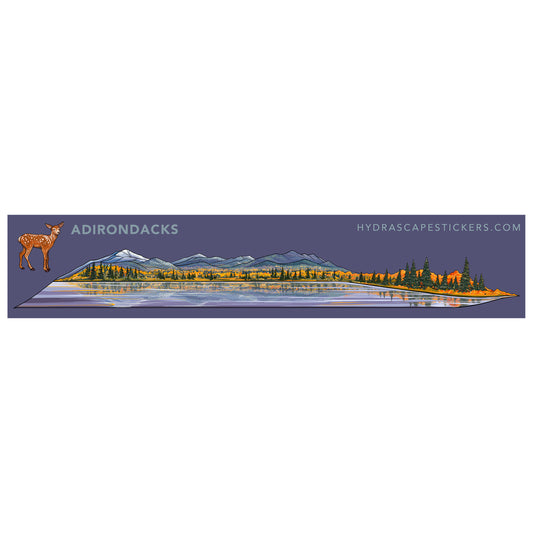 01. Adirondacks Miniscape Sticker / アディロンダック　ミニスケープステッカー