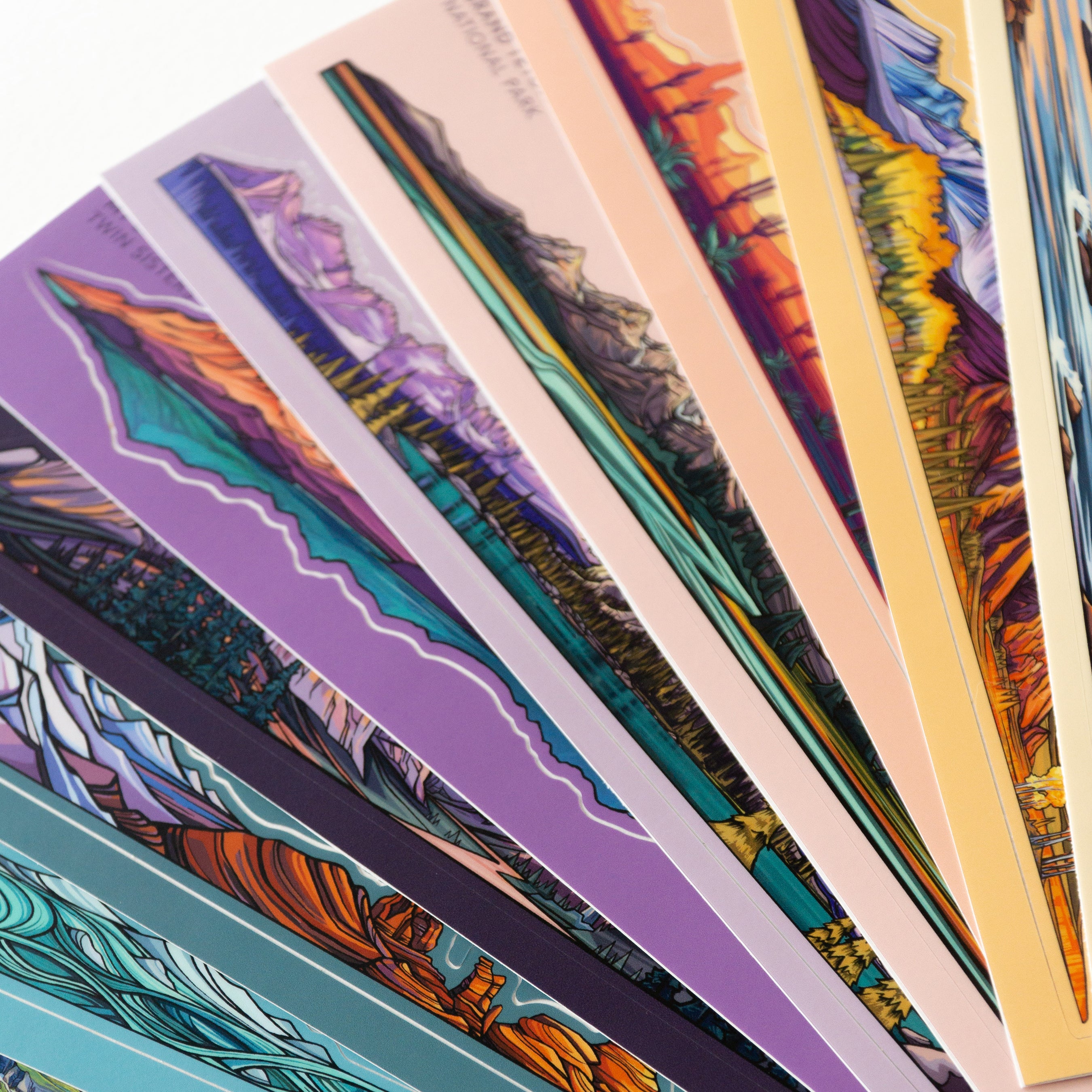 01. Grand Teton National Park Miniscape Sticker / グランドティトン国立公園　ミニスケープステッカー